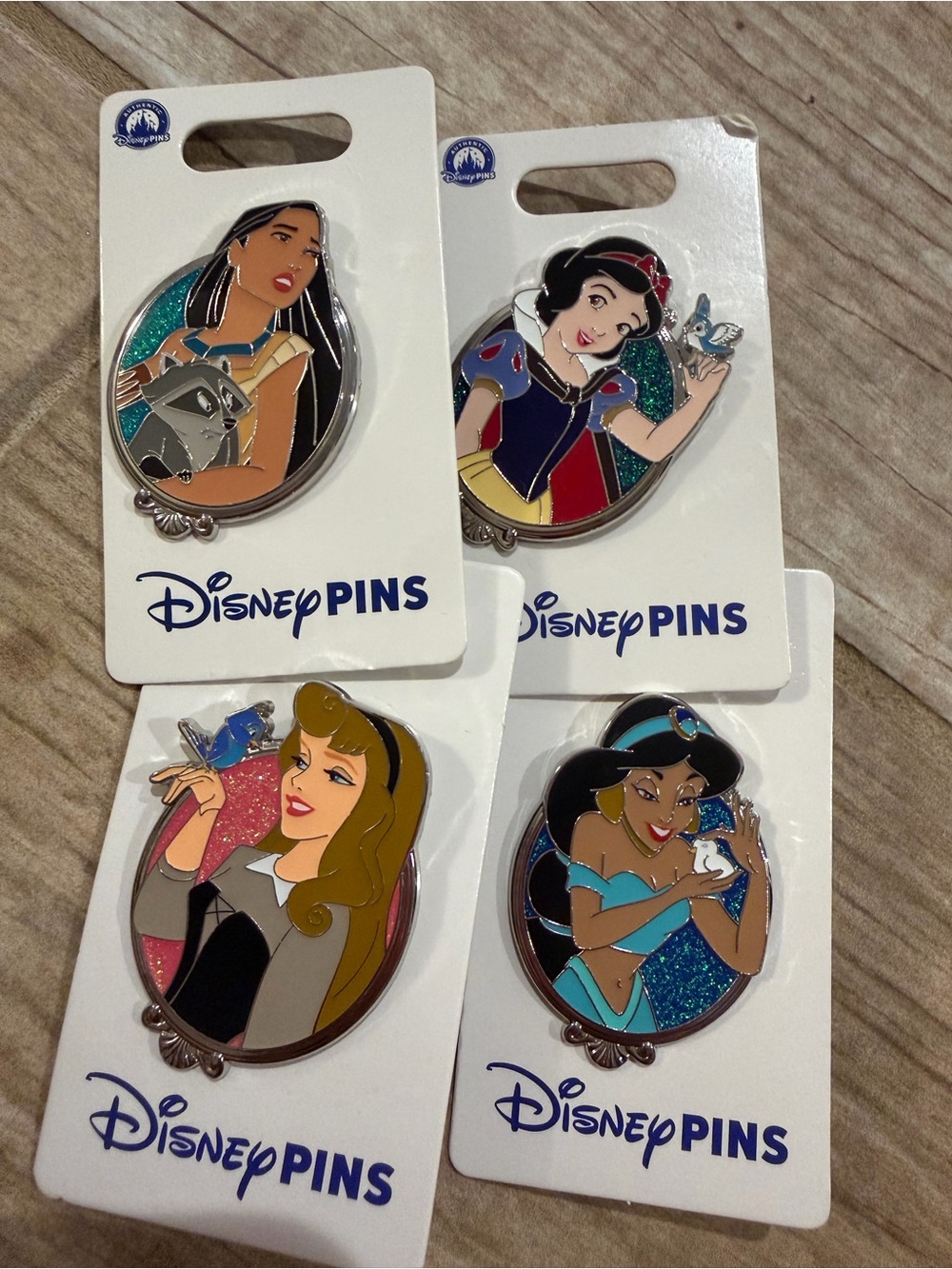 Disney princess Pins set